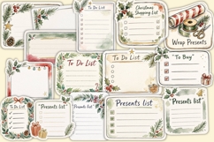 Sketched Christmas Planner Stickers Product Image 4