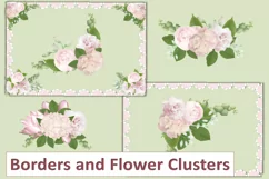 New Baby Clipart, Backgrounds and Borders PNG and JPEG Product Image 4