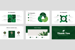 Leaf - Minimal Green Business PowerPoint Template Product Image 5