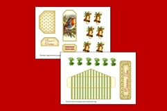 Christmas Mistletoe Folio Craft Kit Product Image 4