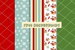 Cute Christmas Clipart 22 pieces PNGs 300dpi Product Image 4