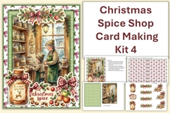 Christmas Spice Shop Card Making Kit 4JPEGS Product Image 1