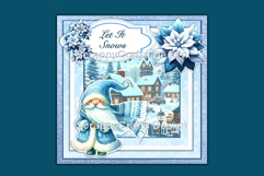 Scandinavian Christmas Card Kit JPEG and PNG Product Image 5