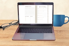 Digital Planner 2027 Fully Hyperlinked Goodnotes, Desktop Product Image 3