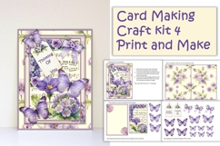 Summer Flowers Card Making Kit 4 Product Image 1
