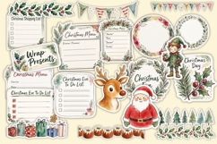 Sketched Christmas Planner Stickers Product Image 5