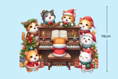 Christmas Carolling Cuties Clipart PNGs Product Image 5