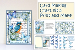 Summer Flowers Card Making Kit 5 Product Image 1