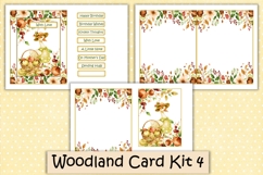 Watercolour Woodland Card Making Kit JPEG Product Image 5