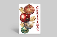 24 Piece Christmas Florals Watercolour Clipart PNG Product Image 6