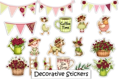 Full Summer Planner Kit 123 Items, PNGs Product Image 6