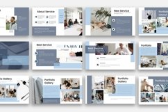 Gravity-Business PowerPoint Template Product Image 3