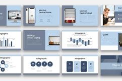 Gravity-Business PowerPoint Template Product Image 4