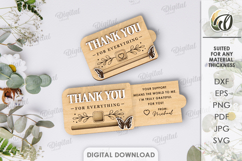 Sliding Greeting Cards Bundle Lasercut. Card with slider SVG Product Image 7