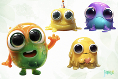 Slime Monster Sublimation Product Image 1