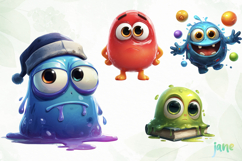 Slime Monster Sublimation Product Image 1