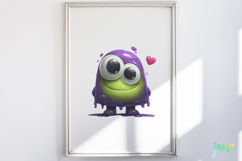 Slime Monster Sublimation Product Image 2