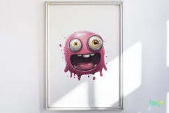 Slime Monster Clipart Bundle Product Image 6