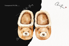 Cozy Fall Slippers PNG Product Image 2