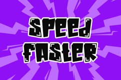 Slippery Blocks - A Comic Display Font Product Image 2