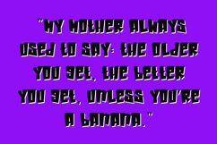 Slippery Blocks - A Comic Display Font Product Image 7