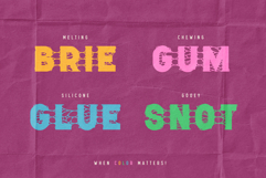 Slippery Slime Font Product Image 3