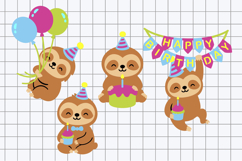 Cute Sloth 3D SVG Product Image 3