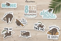 Sloth Stickers Bundle | Sticker Sheets Printable Product Image 1