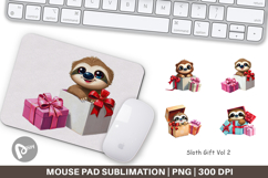 Mouse Pad Sloth Gift Product Image 1