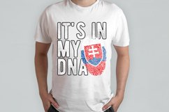 It's in my DNA Slovakia Flag Fingerprint PNG Sublimation Product Image 2