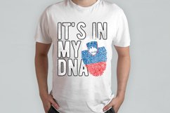 It's in my DNA Slovenia Flag Fingerprint PNG Sublimation Product Image 2