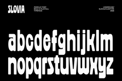 Slovia - Bold Condensed Font Product Image 9