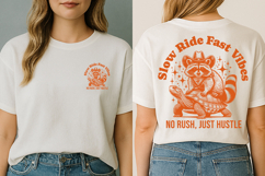 Slow Ride Shirt, Fast Vibes SVG, Raccoon Cowboy SVG, Fueled by Chaos SVG, Funny Turtle Graphic, Western Rodeo Shirt, Cowboy Animal Clipart, Hustle Shirt SVG, Raccoon Graphic Tee, Country Vibes Shirt