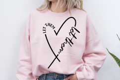 Let them SVG, Inspirational, Mental health SVG, Let them PNG Product Image 12