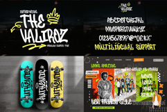 Graffiti Font Bundle Vol.2 | 20 Street Marks Typeface Pack Product Image 10