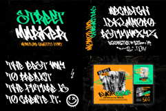 Graffiti Font Bundle Vol.2 | 20 Street Marks Typeface Pack Product Image 12