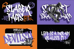 Graffiti Font Bundle Vol.2 | 20 Street Marks Typeface Pack Product Image 13