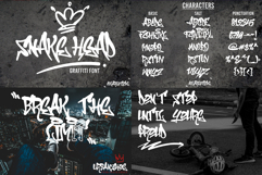 Graffiti Font Bundle Vol.2 | 20 Street Marks Typeface Pack Product Image 15