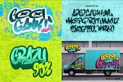Graffiti Font Bundle Vol.2 | 20 Street Marks Typeface Pack Product Image 20