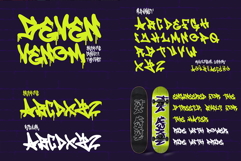 Graffiti Font Bundle Vol.2 | 20 Street Marks Typeface Pack Product Image 21