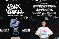 Graffiti Font Bundle Vol.2 | 20 Street Marks Typeface Pack Product Image 3