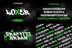 Graffiti Font Bundle Vol.2 | 20 Street Marks Typeface Pack Product Image 8