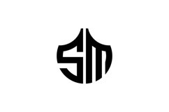 SM logo design Product Image 1