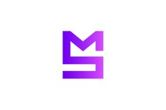SM MS logo design Product Image 1
