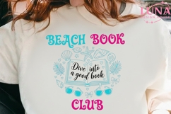 Beach Book Club PNG, Summer Reading PNG, Dive Into a Good Bo Product Image 3