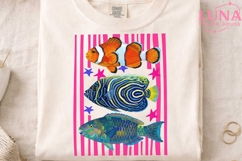 Tropical Fish Clipart PNG, Ocean Fish Bundle, Clownfish PNG Product Image 4