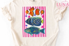 Tropical Fish Clipart PNG, Ocean Fish Bundle, Clownfish PNG Product Image 5