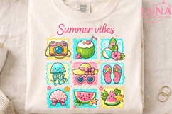 Summer Vibes PNG, Beach Clipart PNG, Tropical Sublimation De Product Image 4