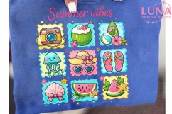 Summer Vibes PNG, Beach Clipart PNG, Tropical Sublimation De Product Image 6
