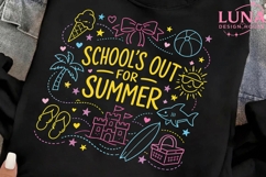 School's Out For Summer PNG, Last Day of School PNG, Teacher Product Image 2
